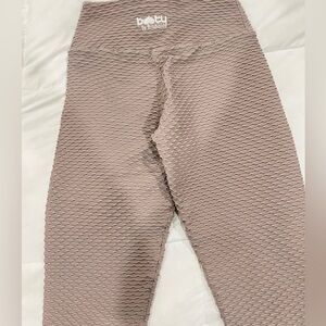 Booty by brabants croco skin leggings in nude